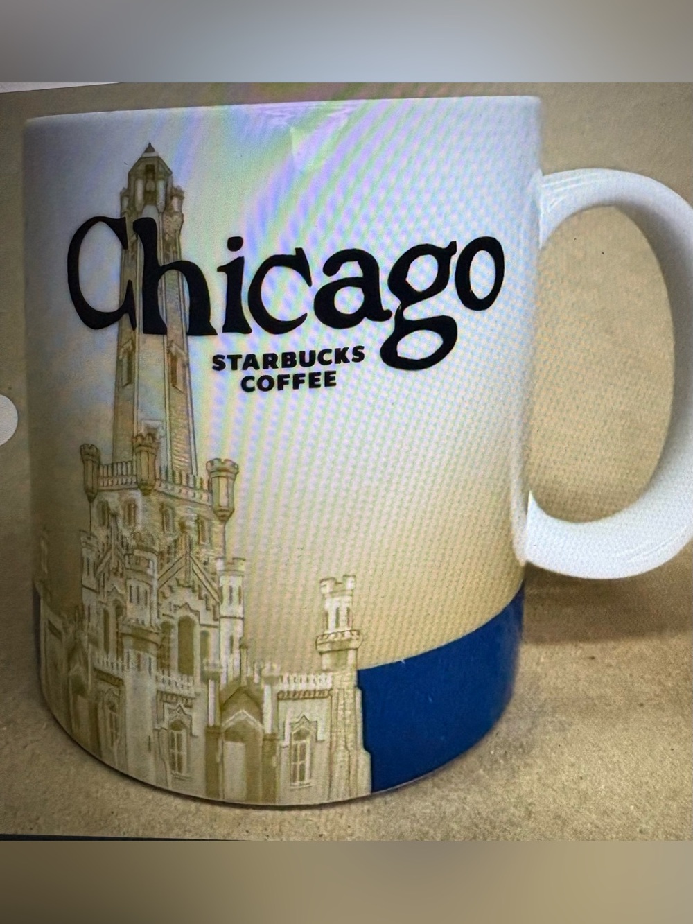 NWOB Vintage Starbucks Global Icon Collector Series Chicago Mug-2009; Sz: 16 oz